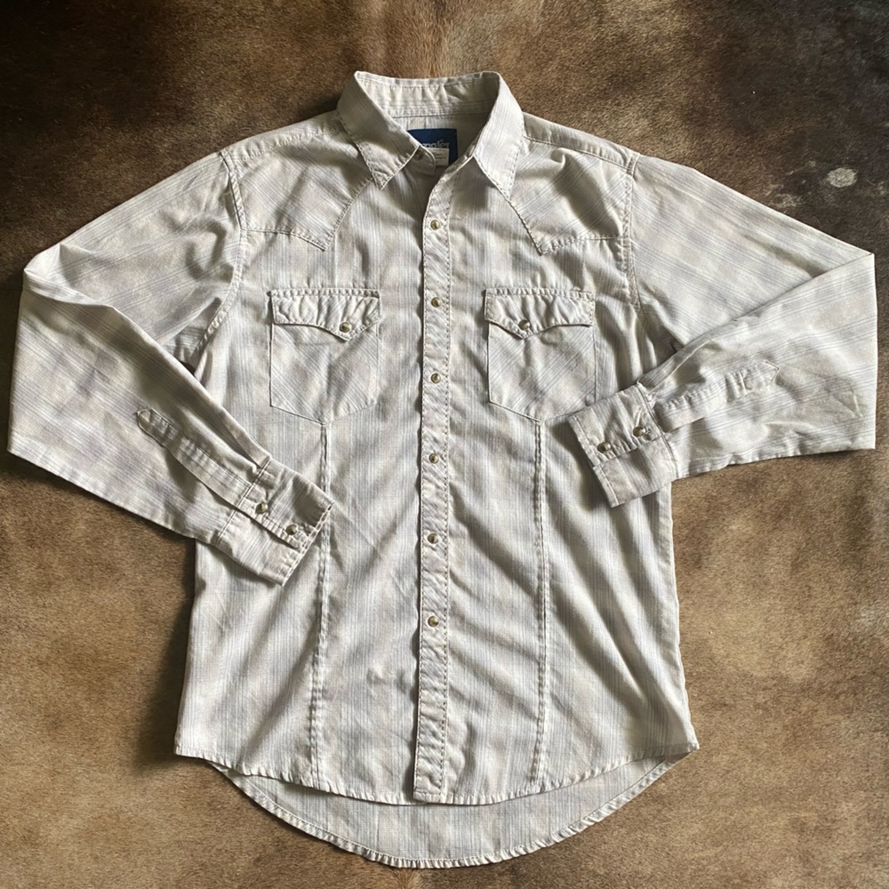 Wrangler Small Pearl Snap Shirt